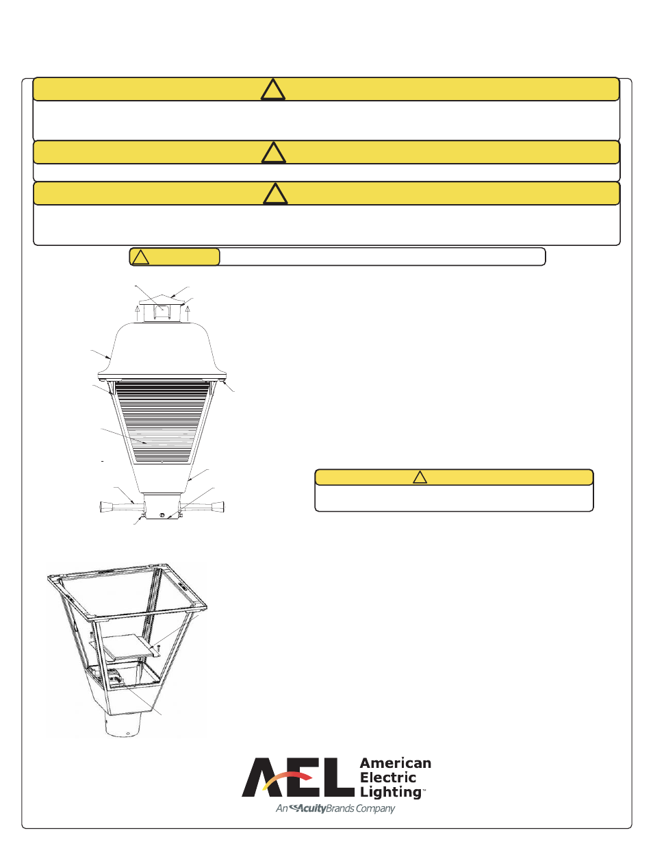 American Electric Lighting AVPL2 User Manual | 3 pages