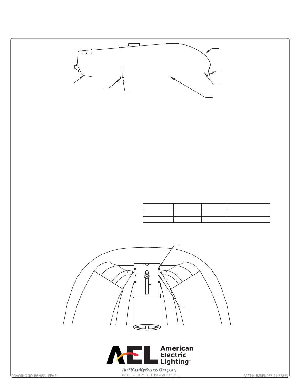 American Electric Lighting 325 fg new User Manual | 1 page