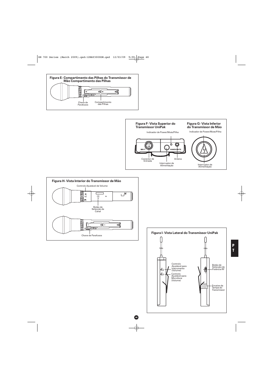 Audio-Technica ATW-T701 User Manual | Page 48 / 65