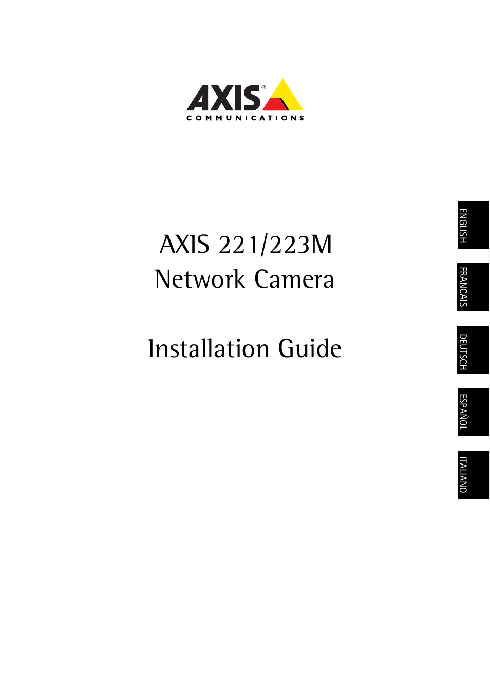 Axis Communications 223M User Manual | 61 pages