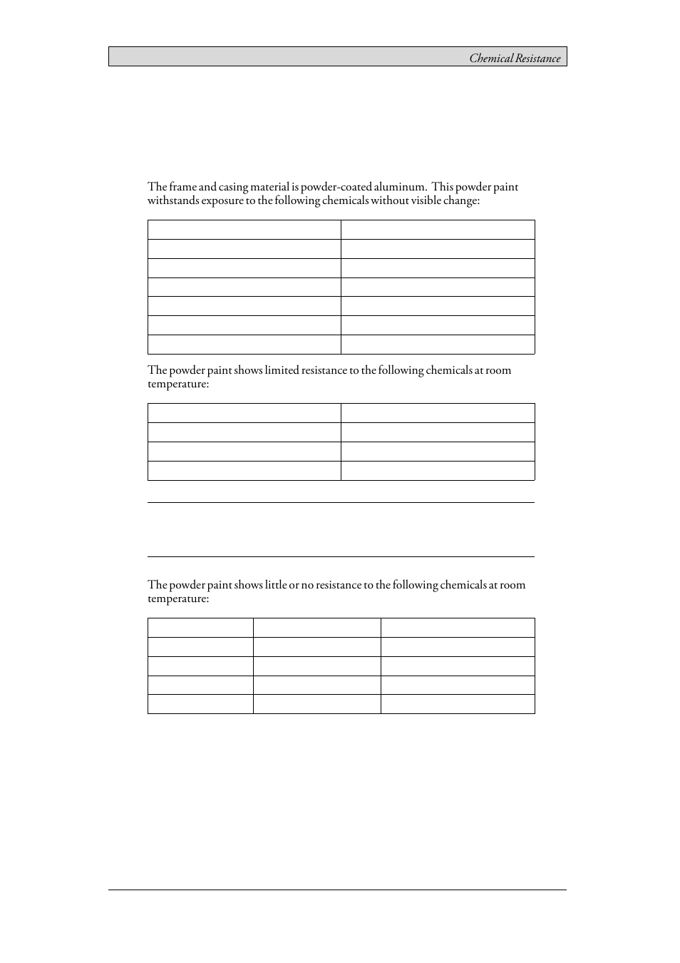 4 chemical resistance, 1 metal casing, Metal casing | 4chemical resistance | Beijer Electronics iX T7AM EN User Manual | Page 13 / 25