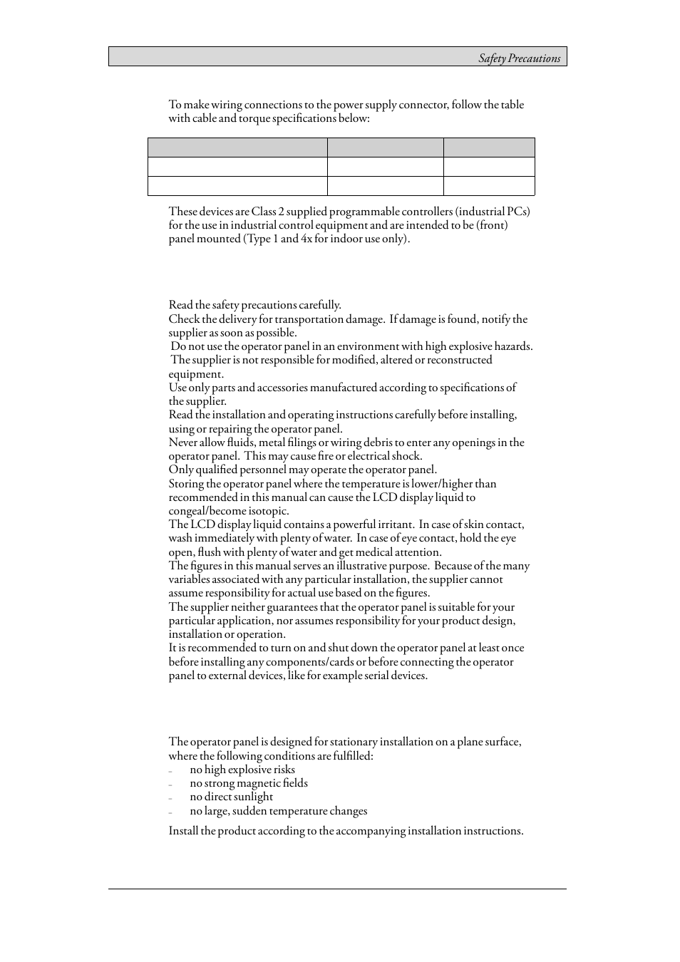 2 general, 3 during installation, General | During installation | Beijer Electronics iX T7AM EN User Manual | Page 5 / 25