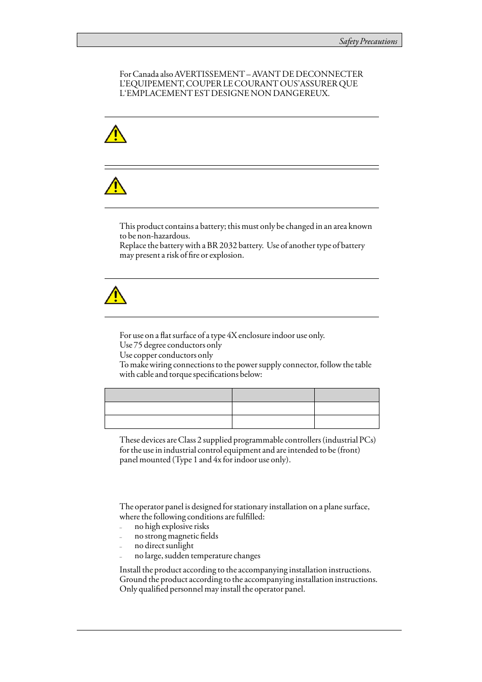 3 during installation, During installation | Beijer Electronics iX T7B EN User Manual | Page 5 / 26