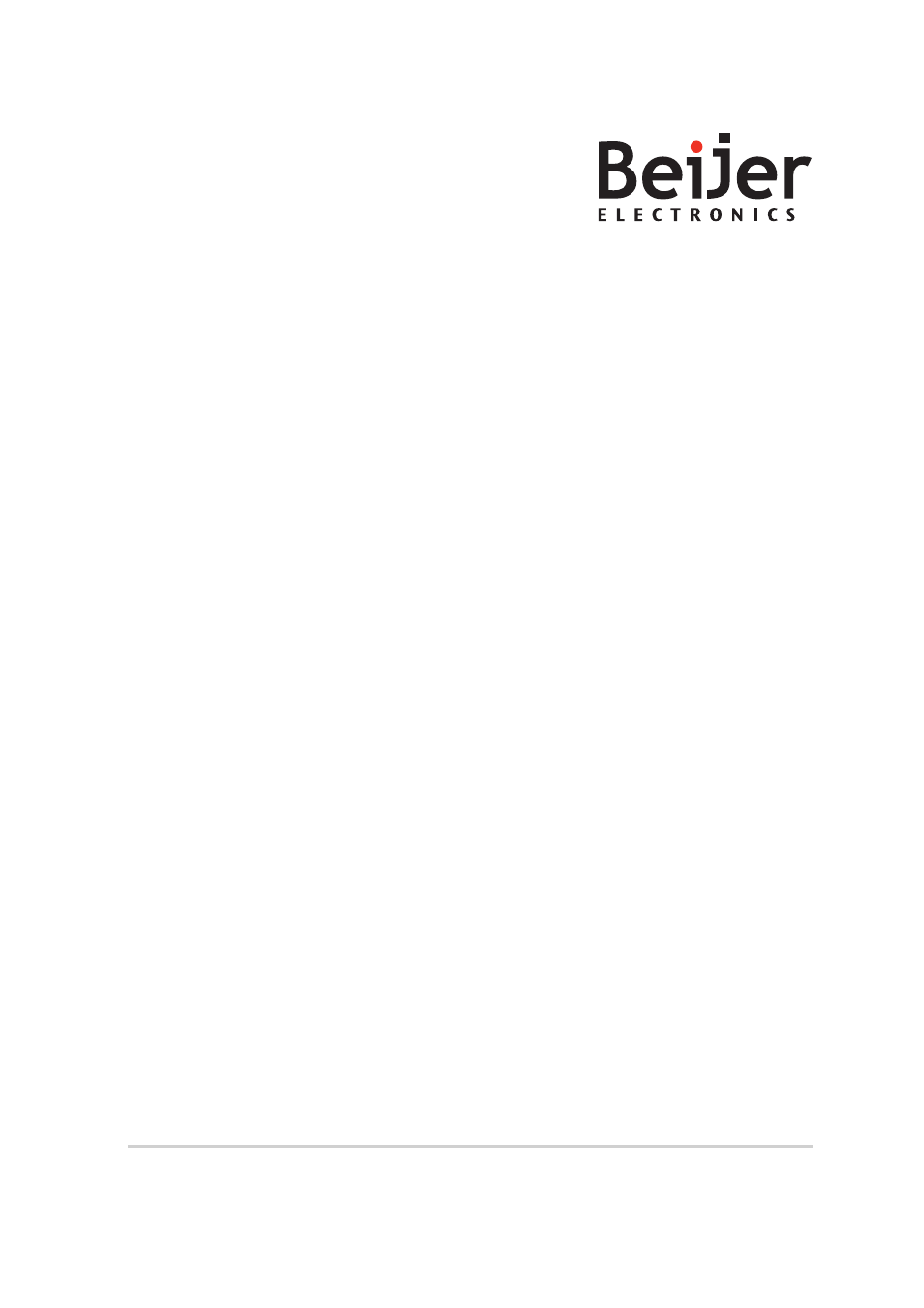 Beijer Electronics iX T21C EN User Manual | 34 pages