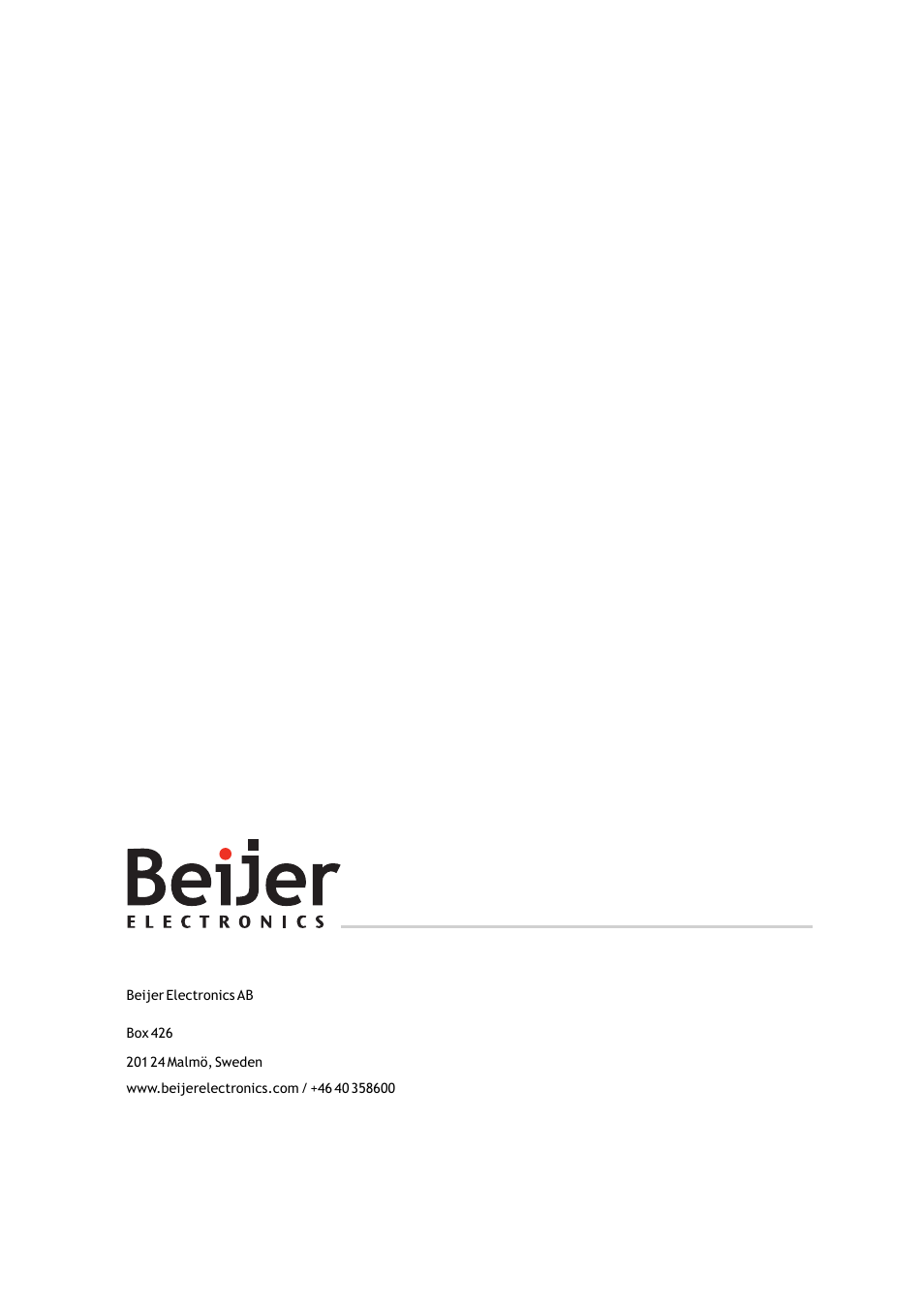 Beijer Electronics T15BR EN User Manual | Page 28 / 28