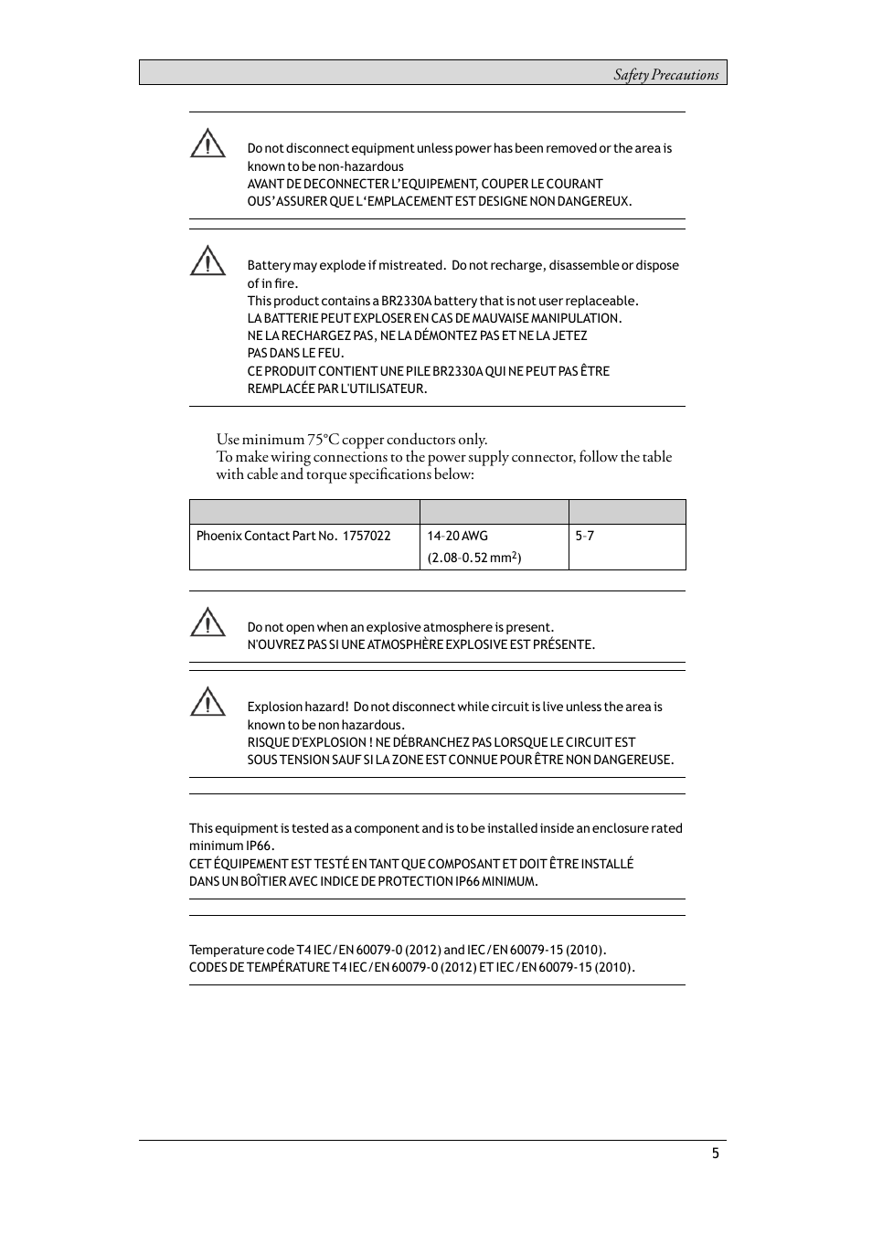 Beijer Electronics T15BR EN User Manual | Page 5 / 28