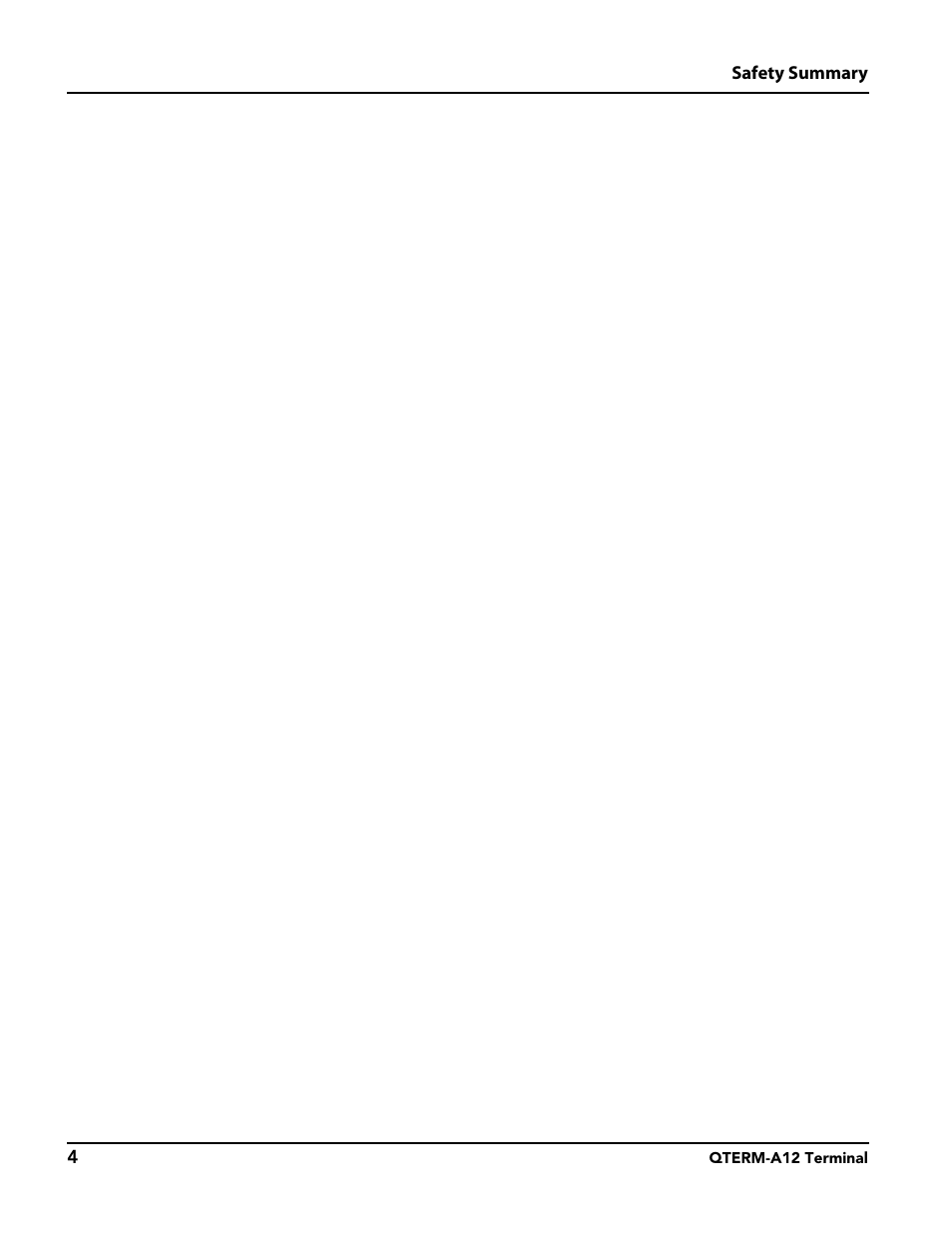 Beijer Electronics QTERM®-A12 User Manual | Page 10 / 38