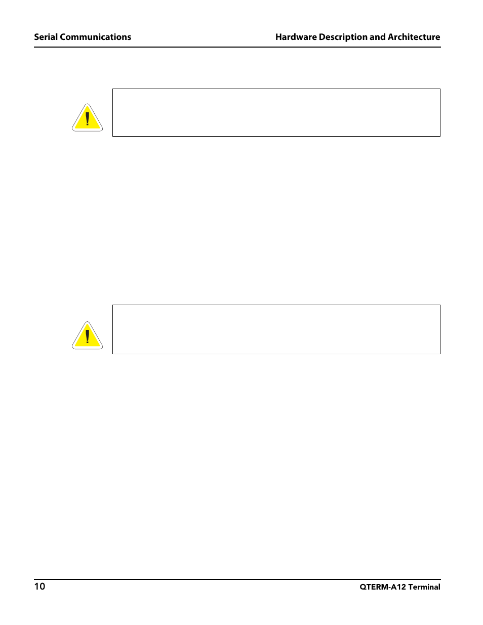 4 serial communications, 5 network, 6 speaker | 4 serial communications 4.5 network 4.6 speaker | Beijer Electronics QTERM®-A12 User Manual | Page 16 / 38