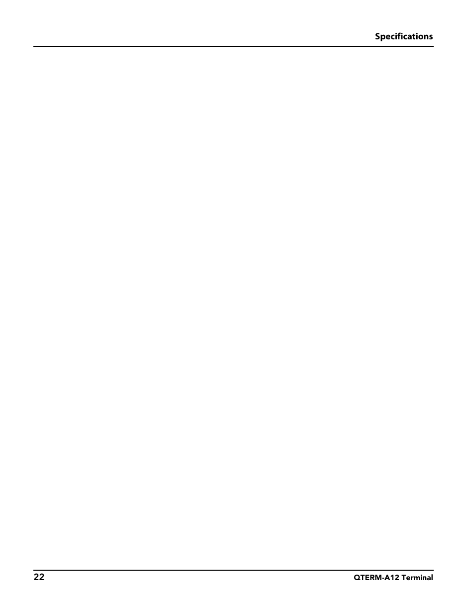 Beijer Electronics QTERM®-A12 User Manual | Page 28 / 38