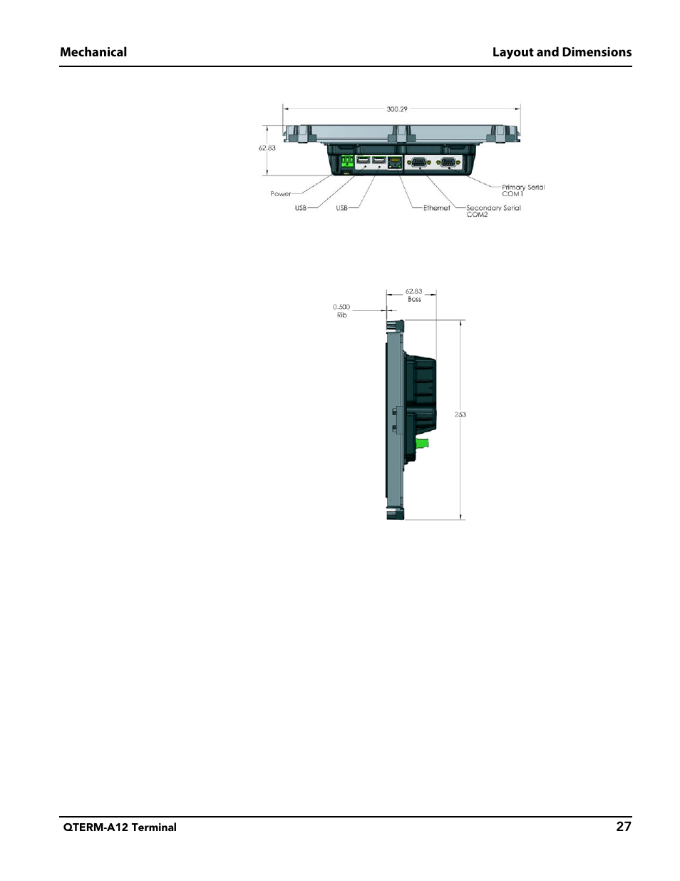 Beijer Electronics QTERM®-A12 User Manual | Page 33 / 38