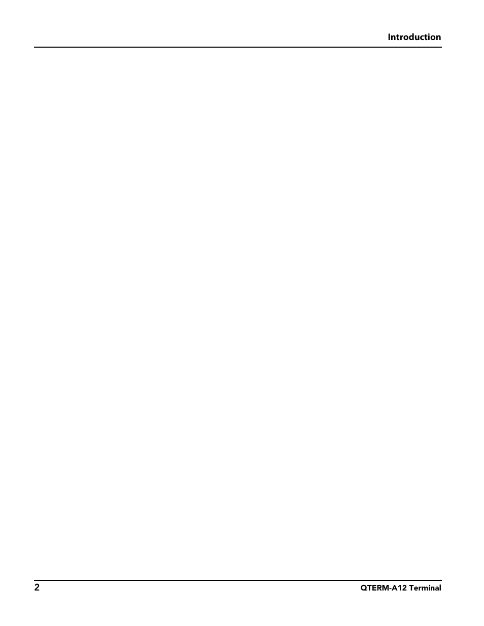 Beijer Electronics QTERM®-A12 User Manual | Page 8 / 38