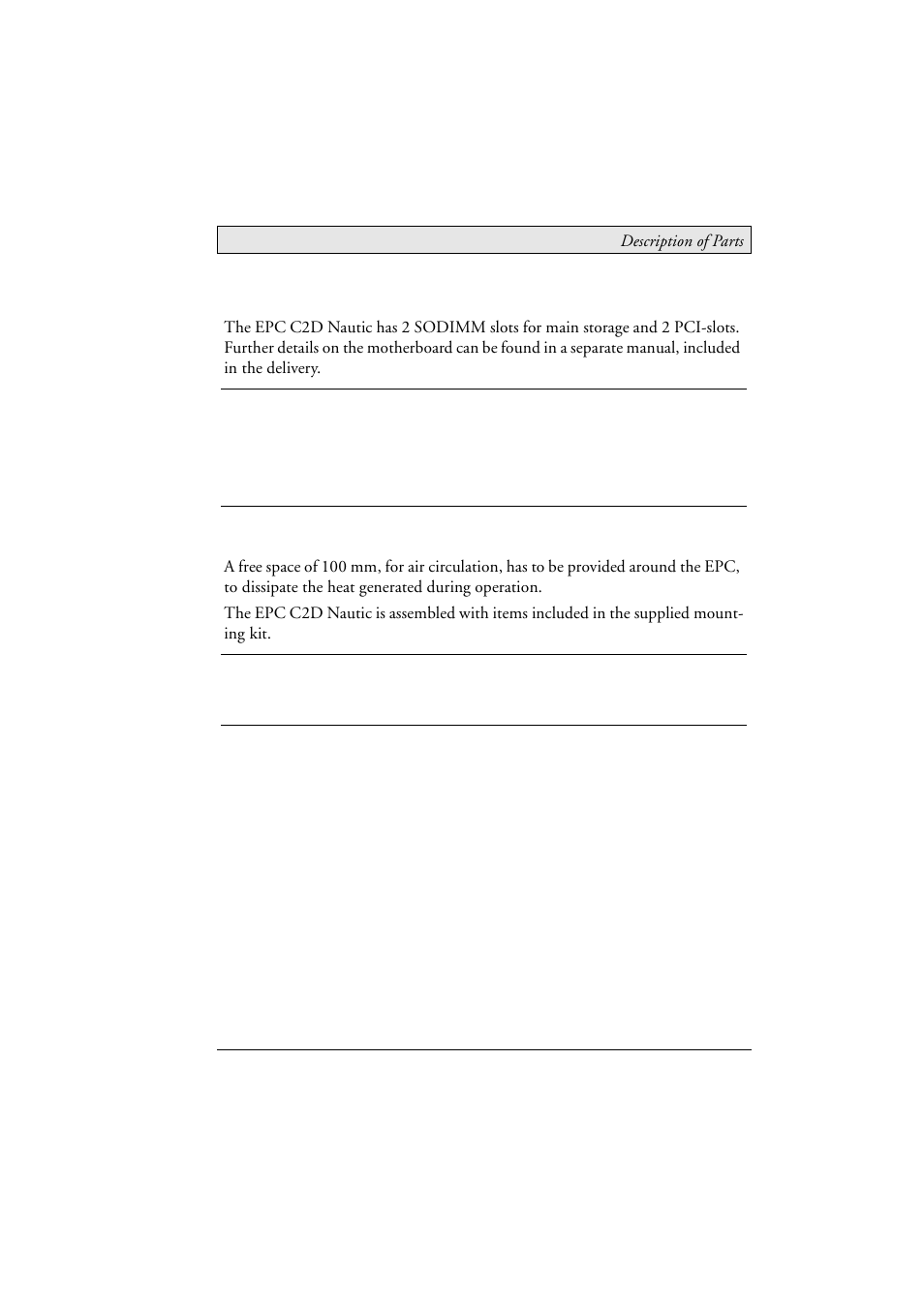 4 motherboard, 5 assembly, Motherboard | Assembly | Beijer Electronics EPC C2D Box Nautic EN User Manual | Page 15 / 49