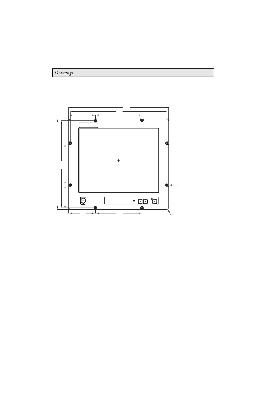 4 epc t170/170 c2d nautic front view, Epc t170/170 c2d nautic front view | Beijer Electronics EPC C2D Box Nautic EN User Manual | Page 42 / 49