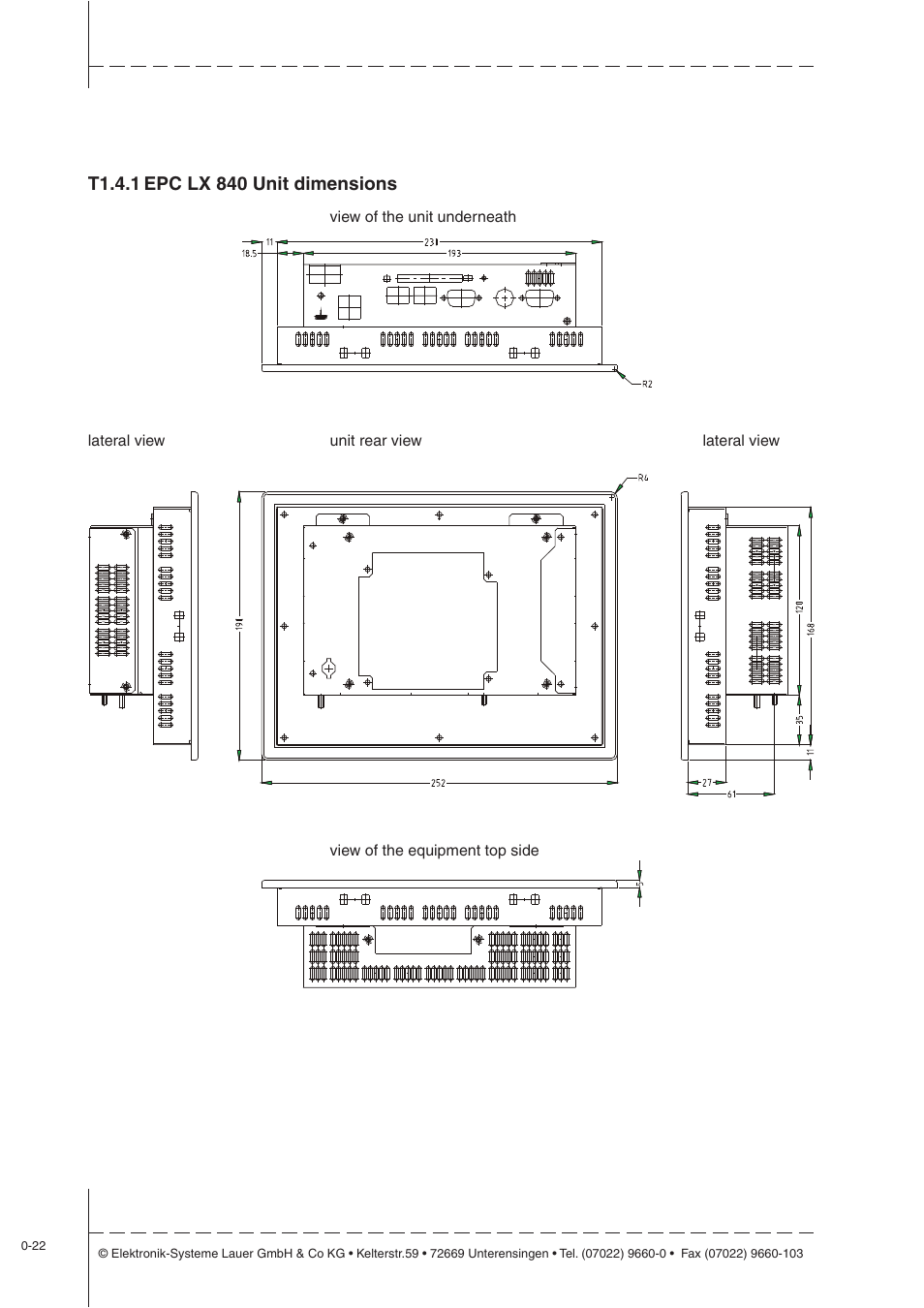 Beijer Electronics EPC LX nautic EN User Manual | Page 22 / 33