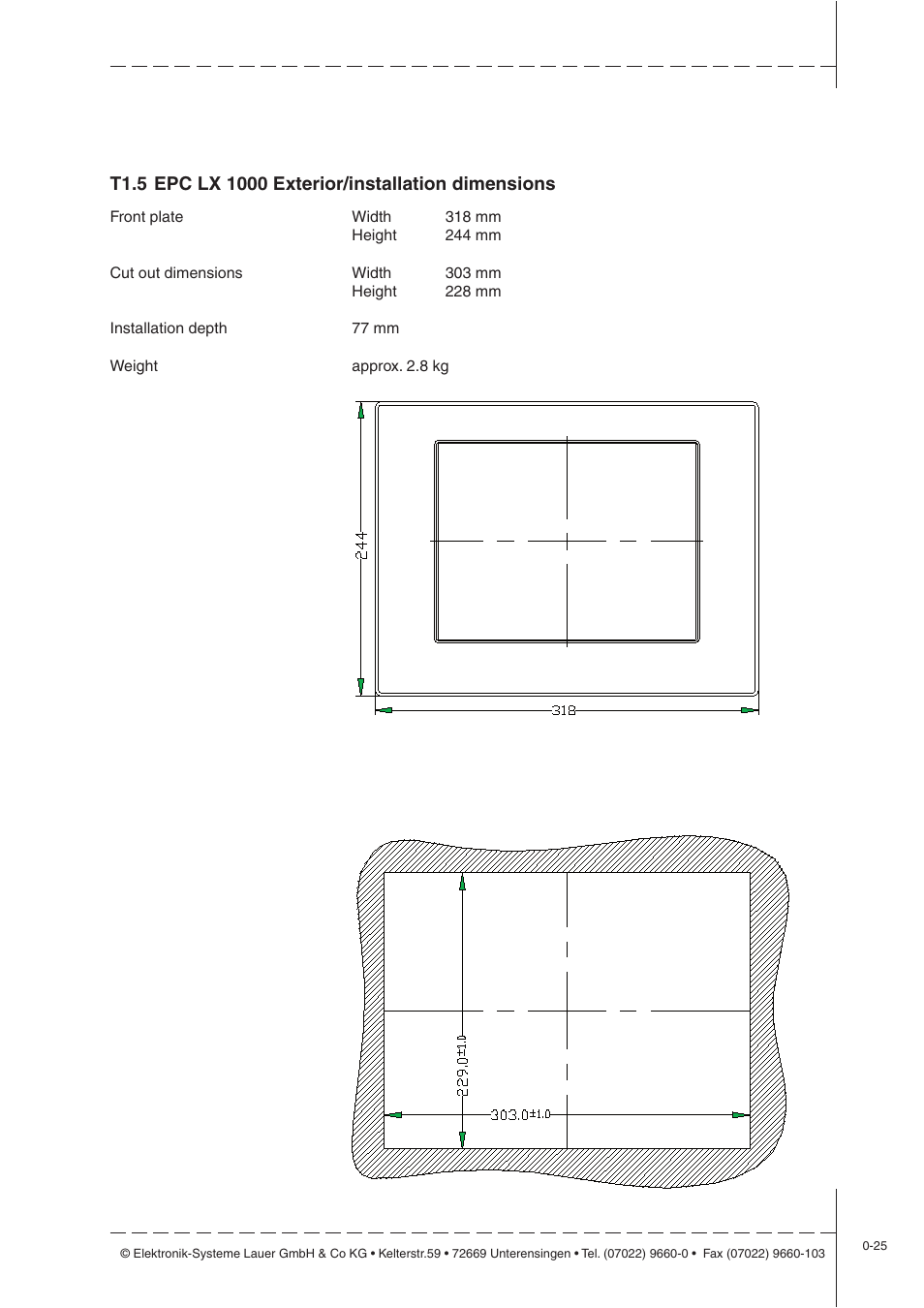 Beijer Electronics EPC LX nautic EN User Manual | Page 25 / 33