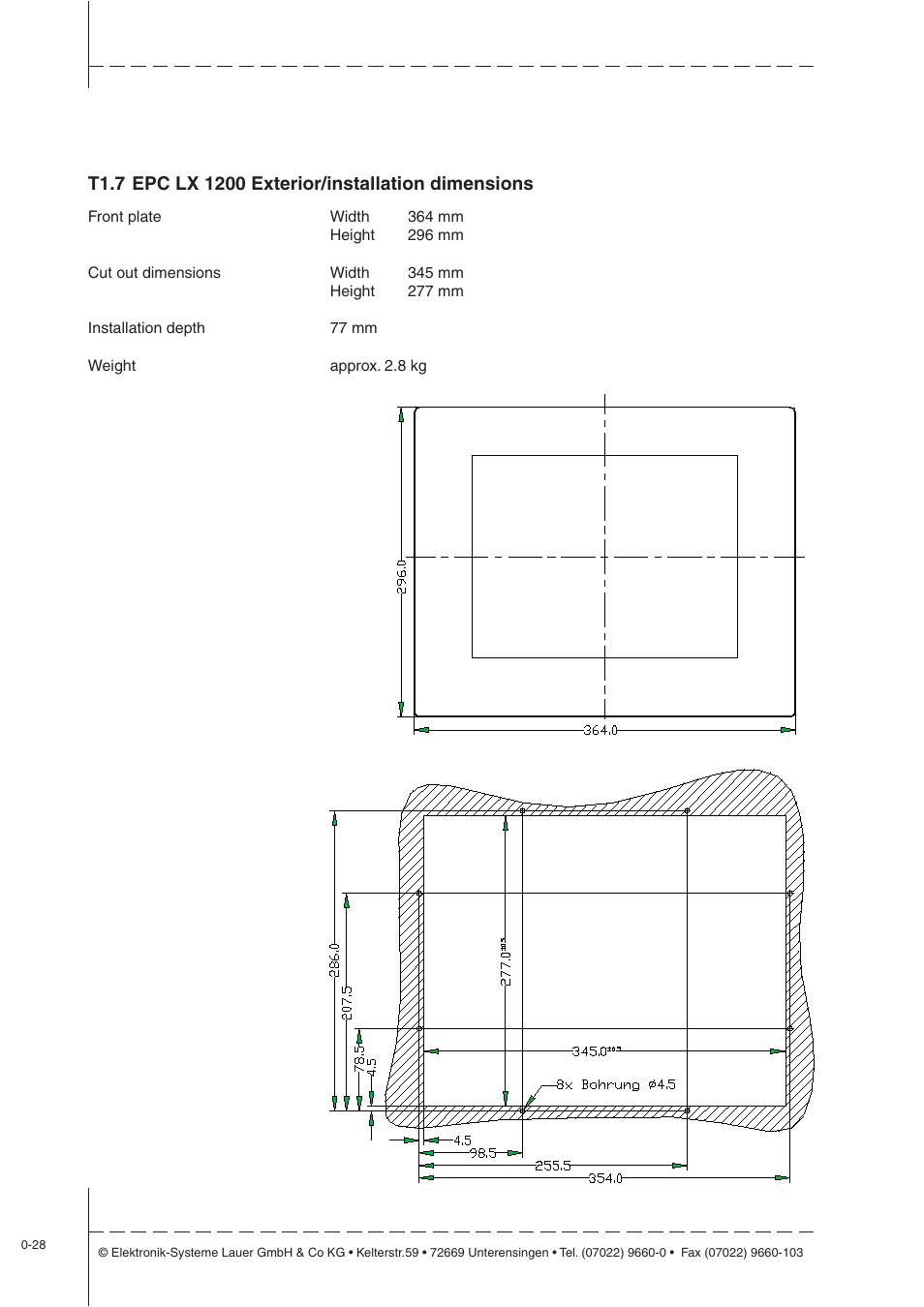 Beijer Electronics EPC LX nautic EN User Manual | Page 28 / 33