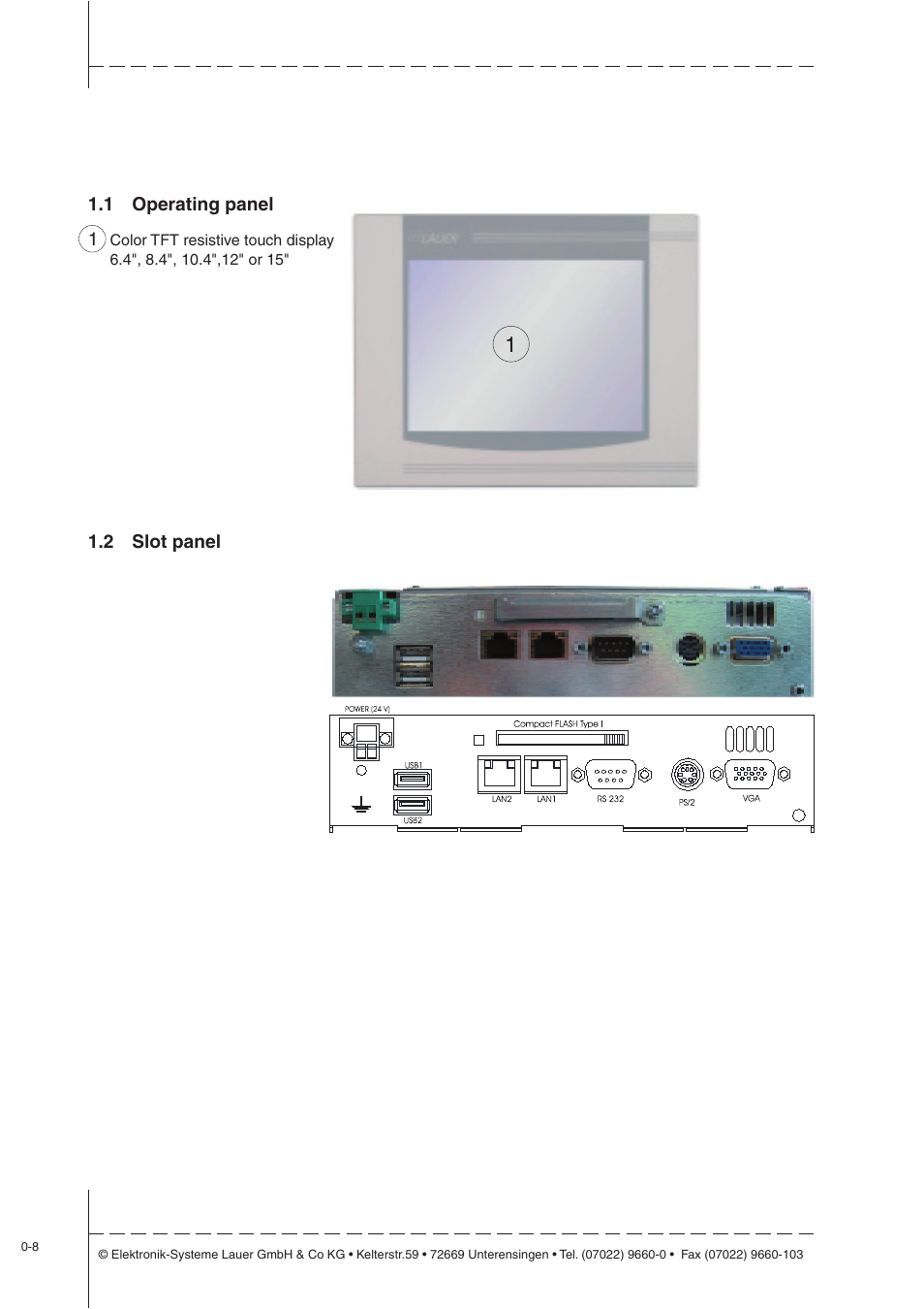 Beijer Electronics EPC LX nautic EN User Manual | Page 8 / 33