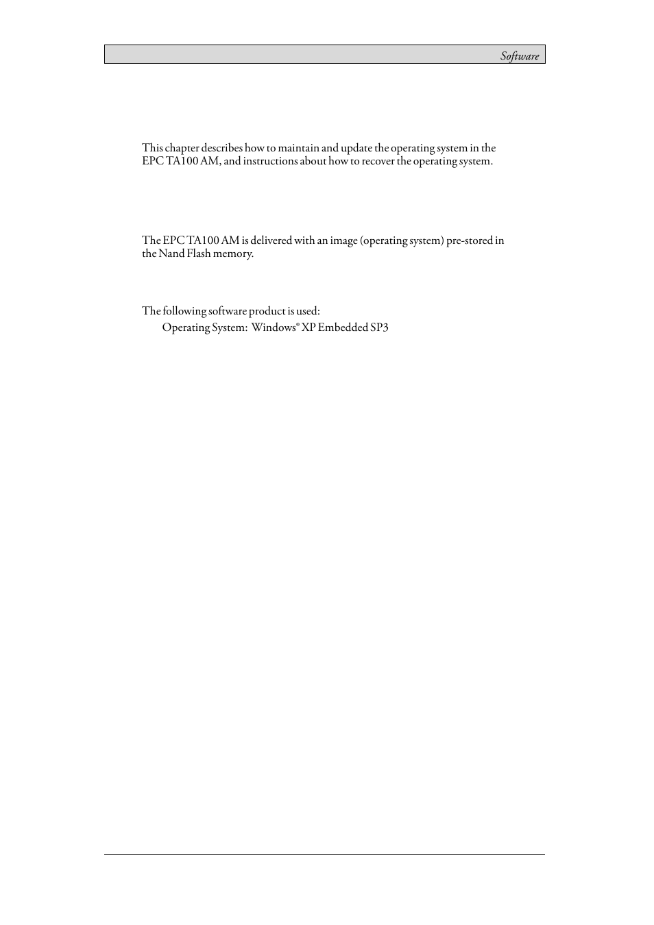 9 software, 1 general information about software, 1 software products | General information about software, Software products, 9software | Beijer Electronics EPC TA100 AM EN User Manual | Page 34 / 38