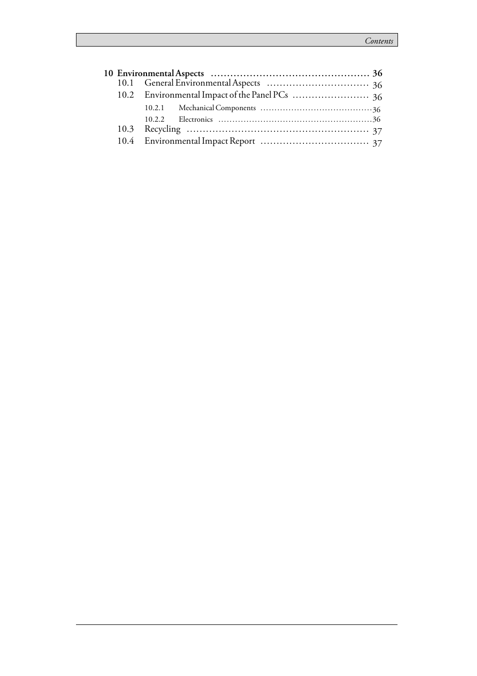 Beijer Electronics EPC TA100 AM EN User Manual | Page 4 / 38