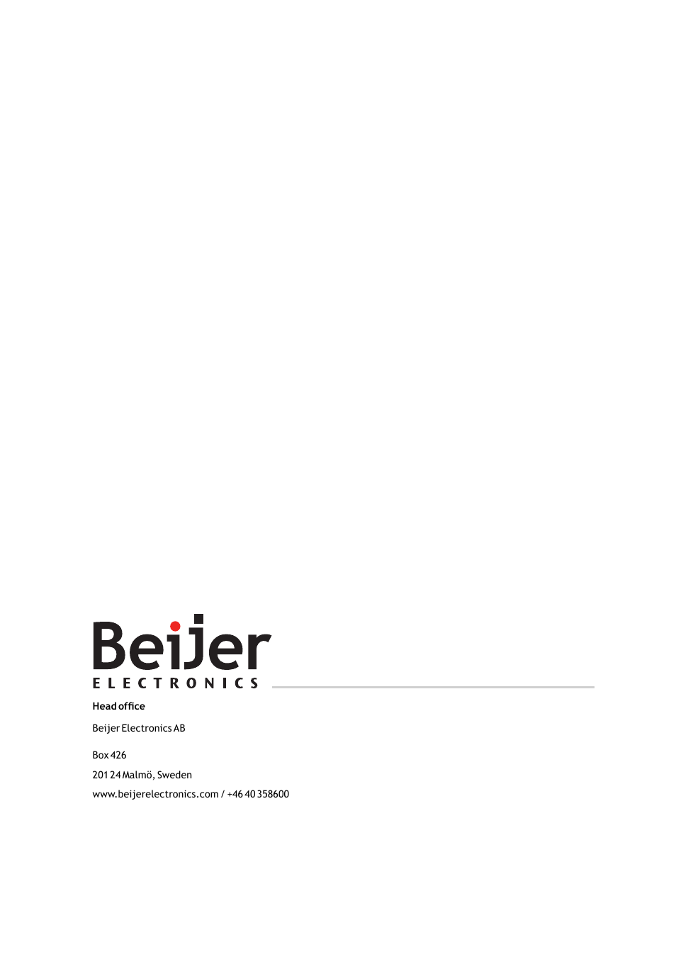 Beijer Electronics RBC EN User Manual | Page 25 / 25