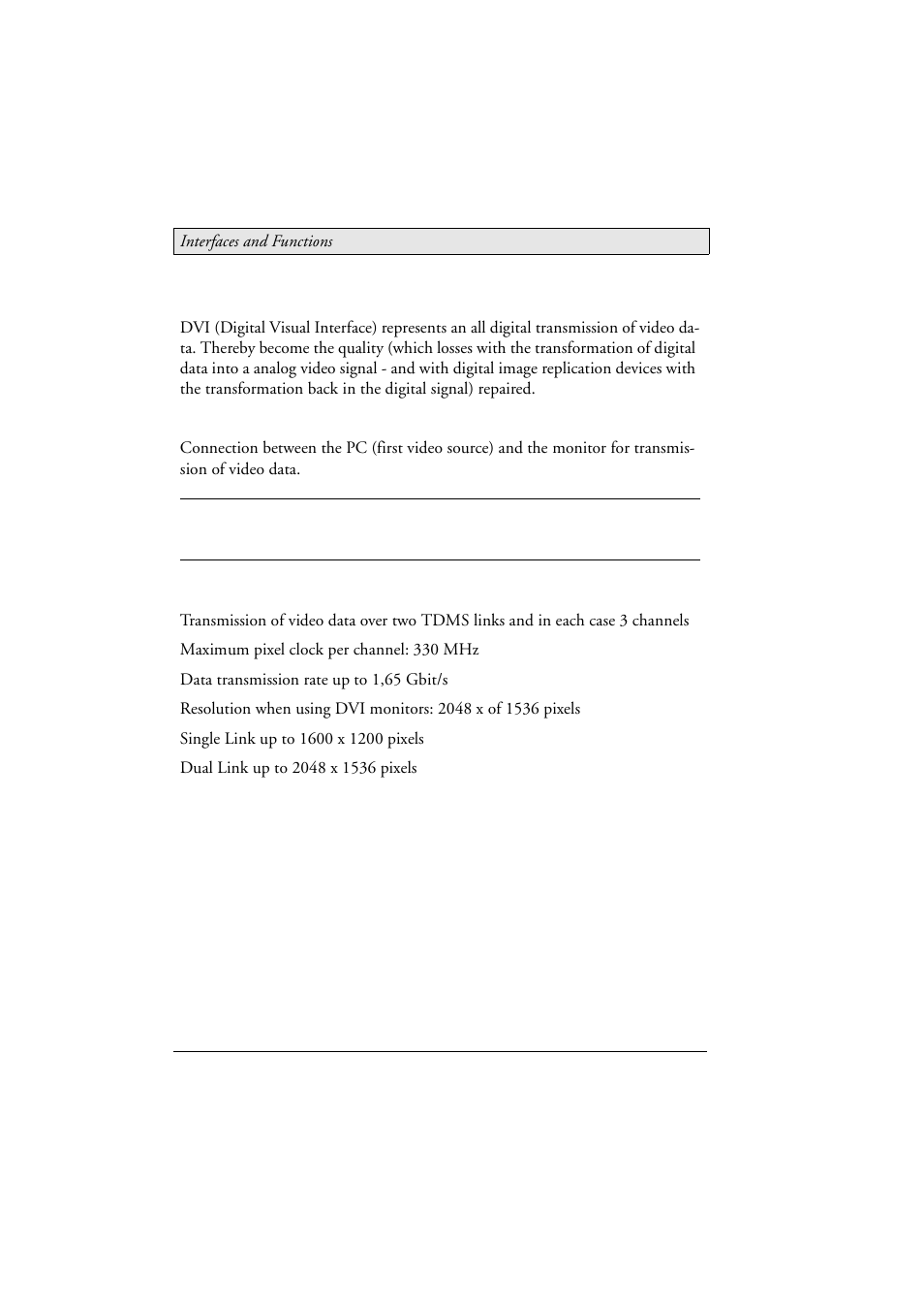 4 dvi, Dvi technical data | Beijer Electronics MT 230 Nautic Monitor EN User Manual | Page 30 / 49
