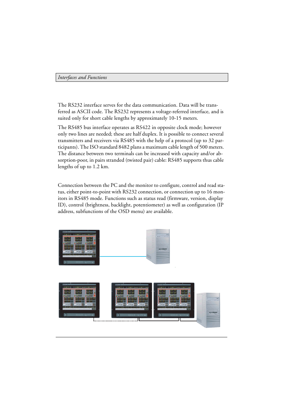 5 serial interfaces, Serial interfaces | Beijer Electronics MT 230 Nautic Monitor EN User Manual | Page 32 / 49