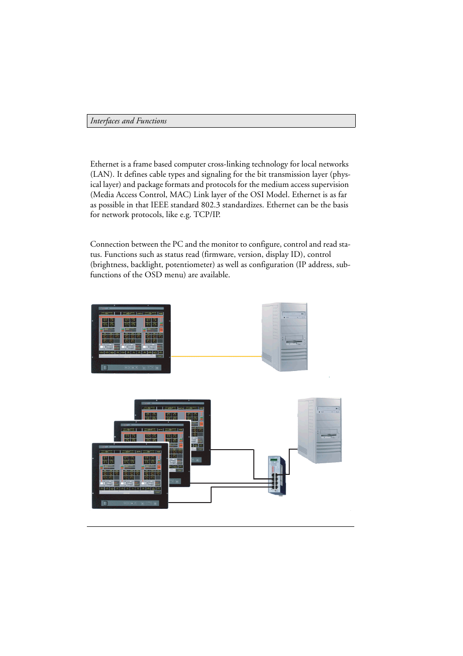 6 lan/ethernet (rj45), Lan/ethernet (rj45) | Beijer Electronics MT 230 Nautic Monitor EN User Manual | Page 34 / 49