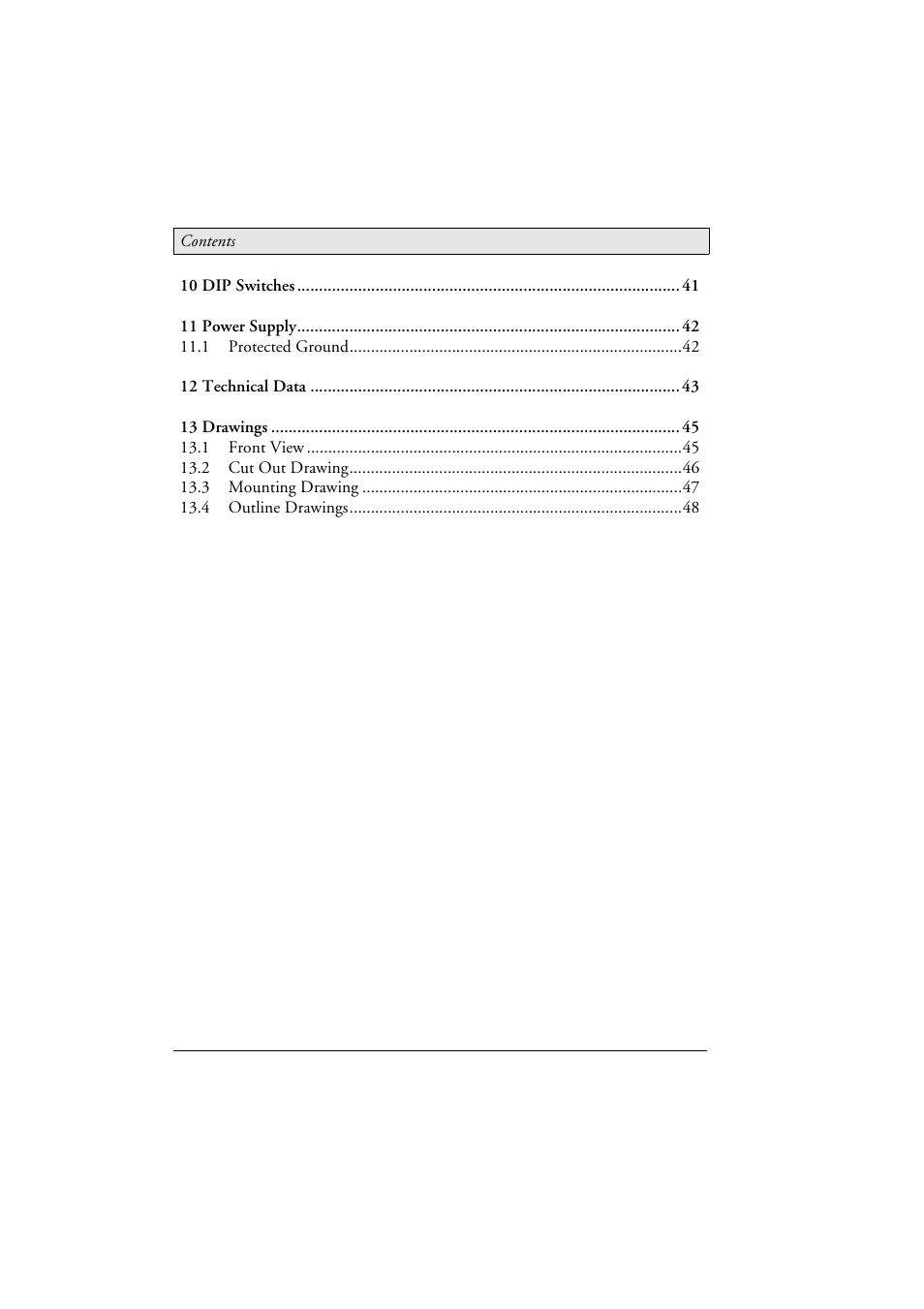 Beijer Electronics MT 230 Nautic Monitor EN User Manual | Page 4 / 49