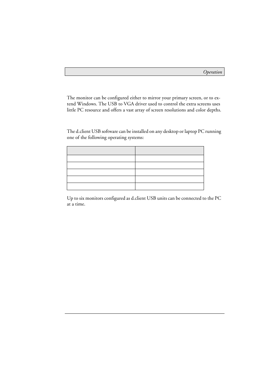 3 usb graphic driver, 1 system requirements, Usb graphic driver | Beijer Electronics MTe Nautic EN User Manual | Page 31 / 58