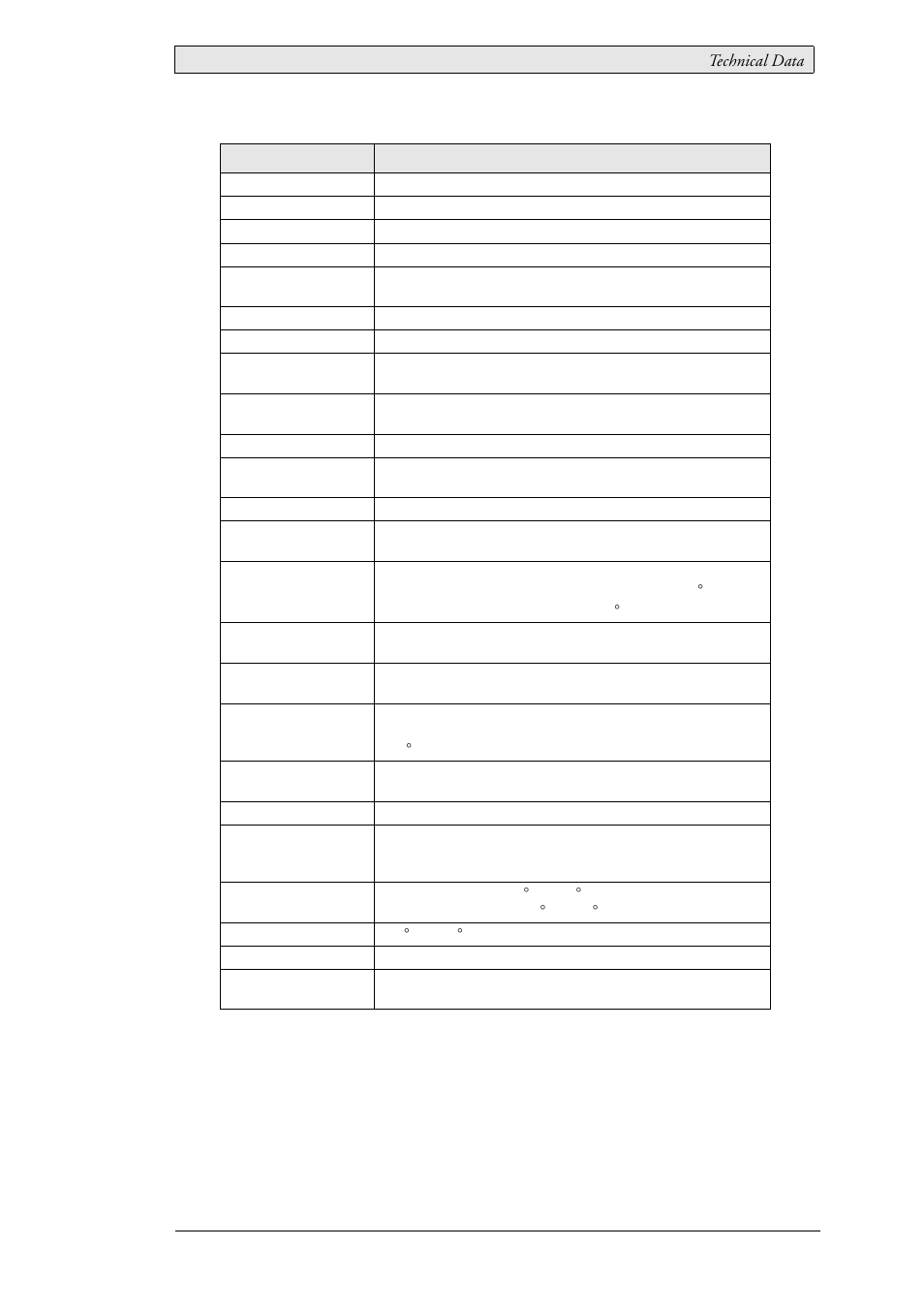 3 technical data, 3technical data | Beijer Electronics EXTER T150-st EN User Manual | Page 11 / 24