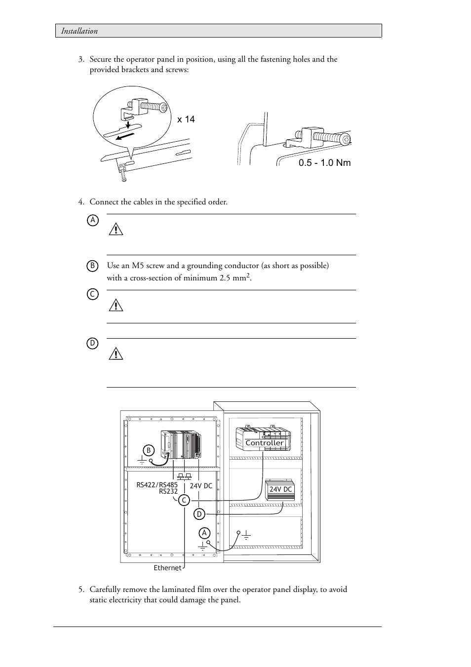 Beijer Electronics EXTER T150-st EN User Manual | Page 8 / 24