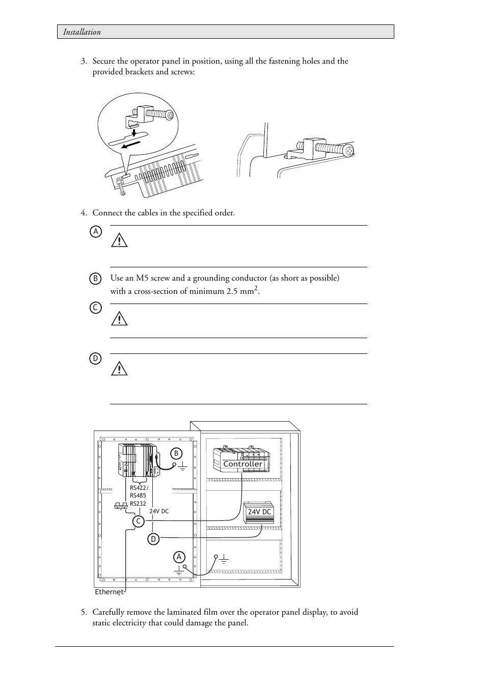Beijer Electronics EXTER T60/T60c/T60m EN User Manual | Page 10 / 26