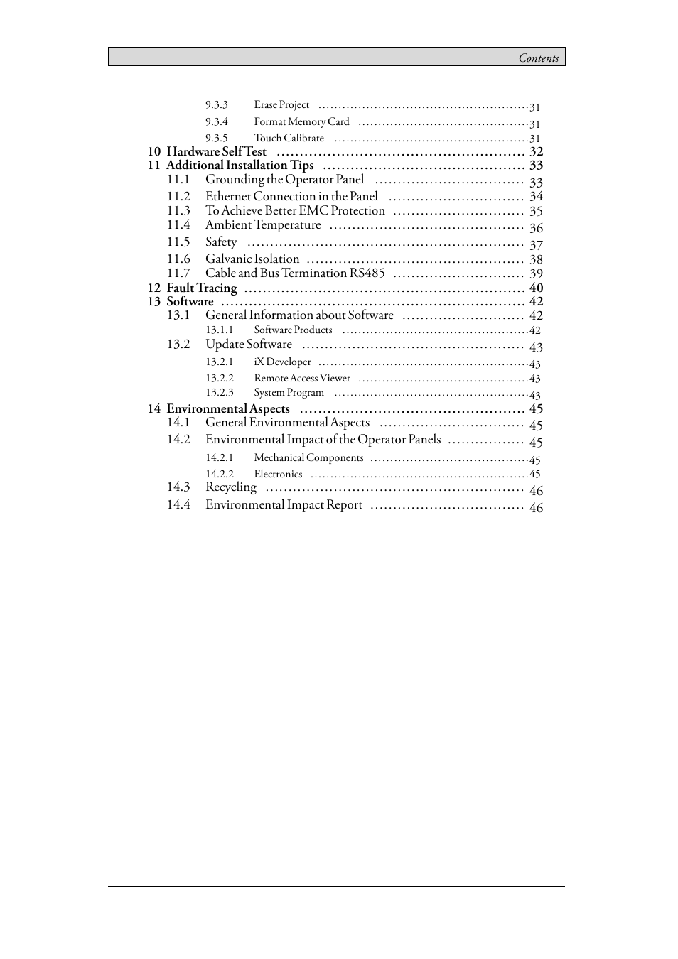 Beijer Electronics iX Panel T150 EN User Manual | Page 4 / 47