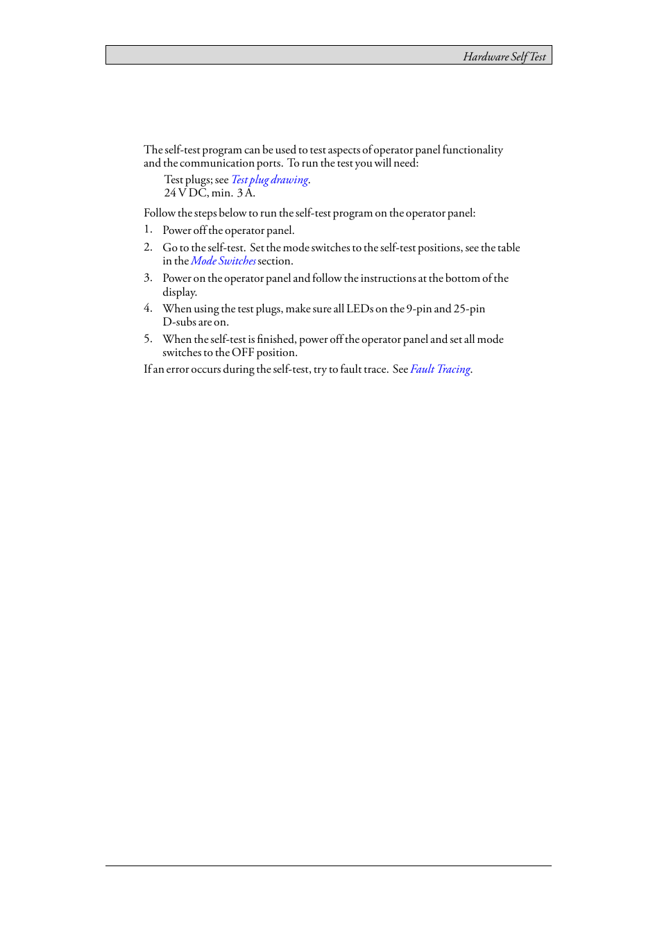9 hardware self test, 9hardware self test | Beijer Electronics iX Panel T40 EN User Manual | Page 30 / 45