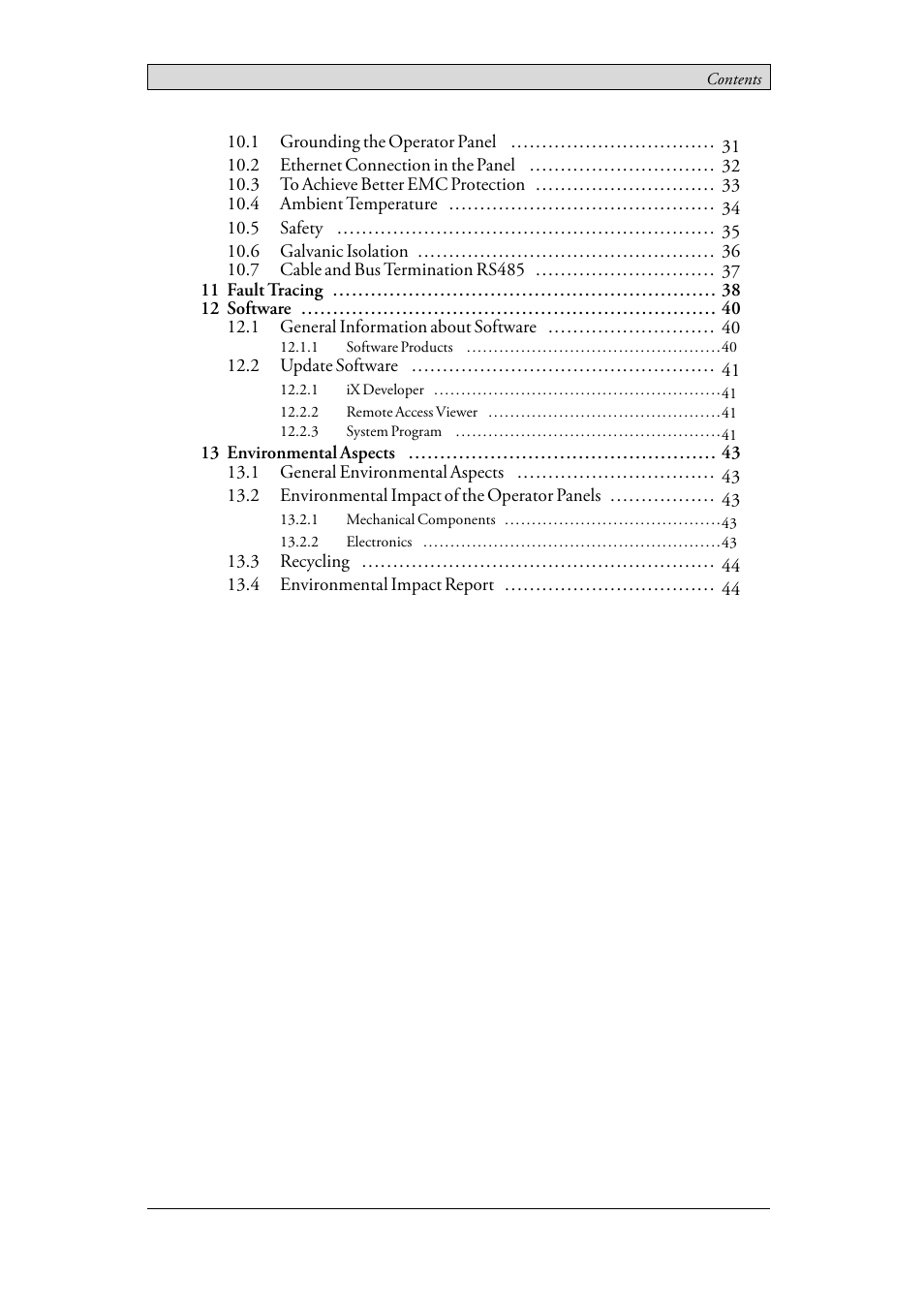 Beijer Electronics iX Panel K60 EN User Manual | Page 4 / 45