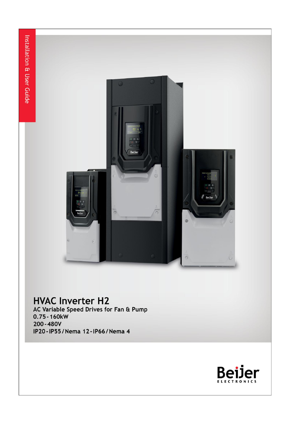 Beijer Electronics BFI-H2 V1.12 User Manual | 72 pages