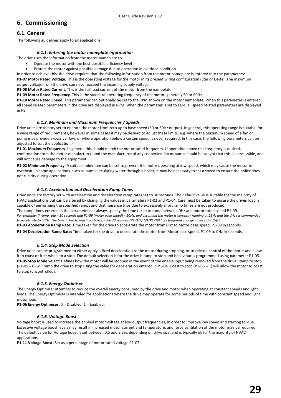 Commissioning, General | Beijer Electronics BFI-H2 V1.12 User Manual | Page 29 / 72