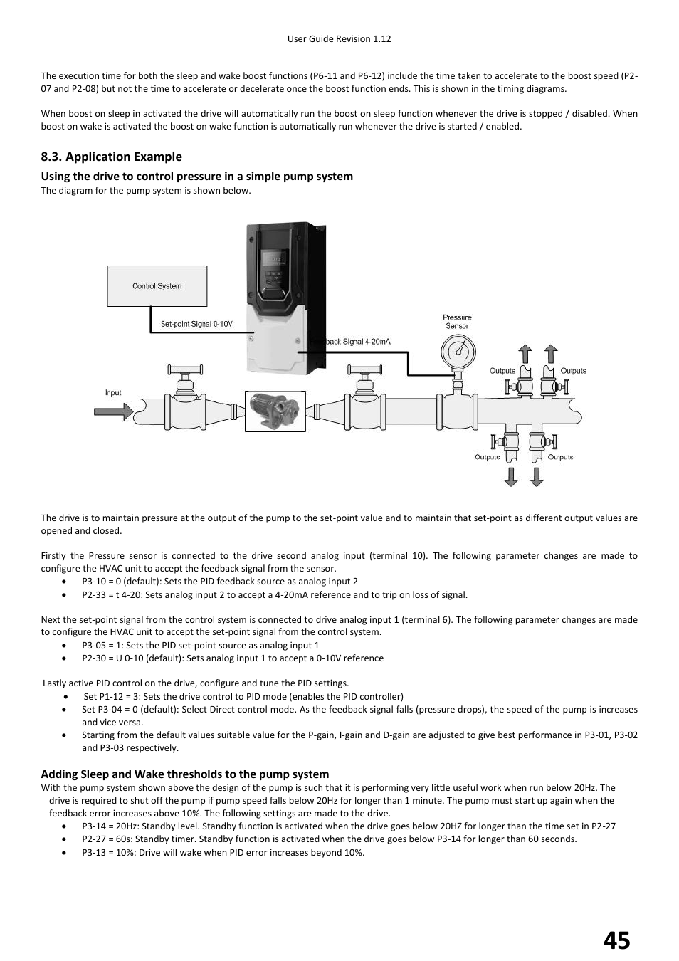 Application example | Beijer Electronics BFI-H2 V1.12 User Manual | Page 45 / 72