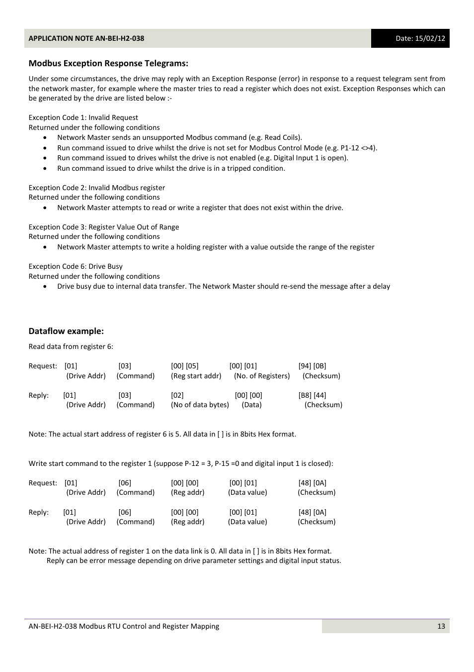 Beijer Electronics AN-BEI-H2-038 User Manual | Page 13 / 14