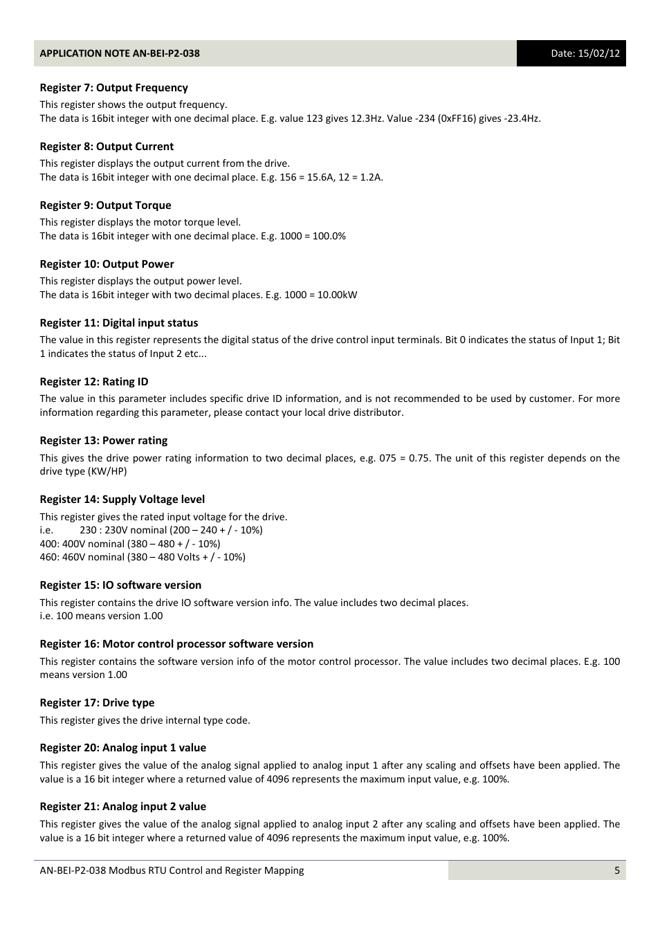 Beijer Electronics AN-BEI-P2-038 User Manual | Page 5 / 16