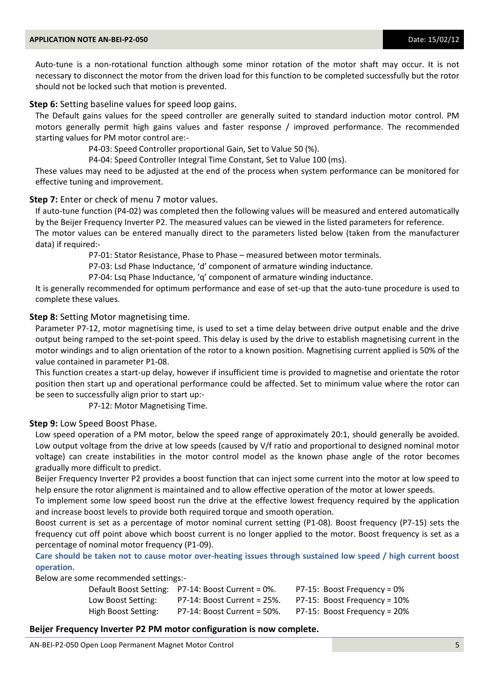 Beijer Electronics AN-BEI-P2-050 User Manual | Page 5 / 9