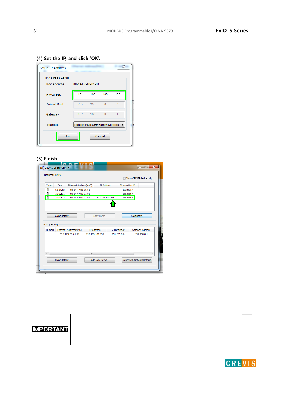 Fnio s-series | Beijer Electronics NA-9379 User Manual | Page 31 / 86