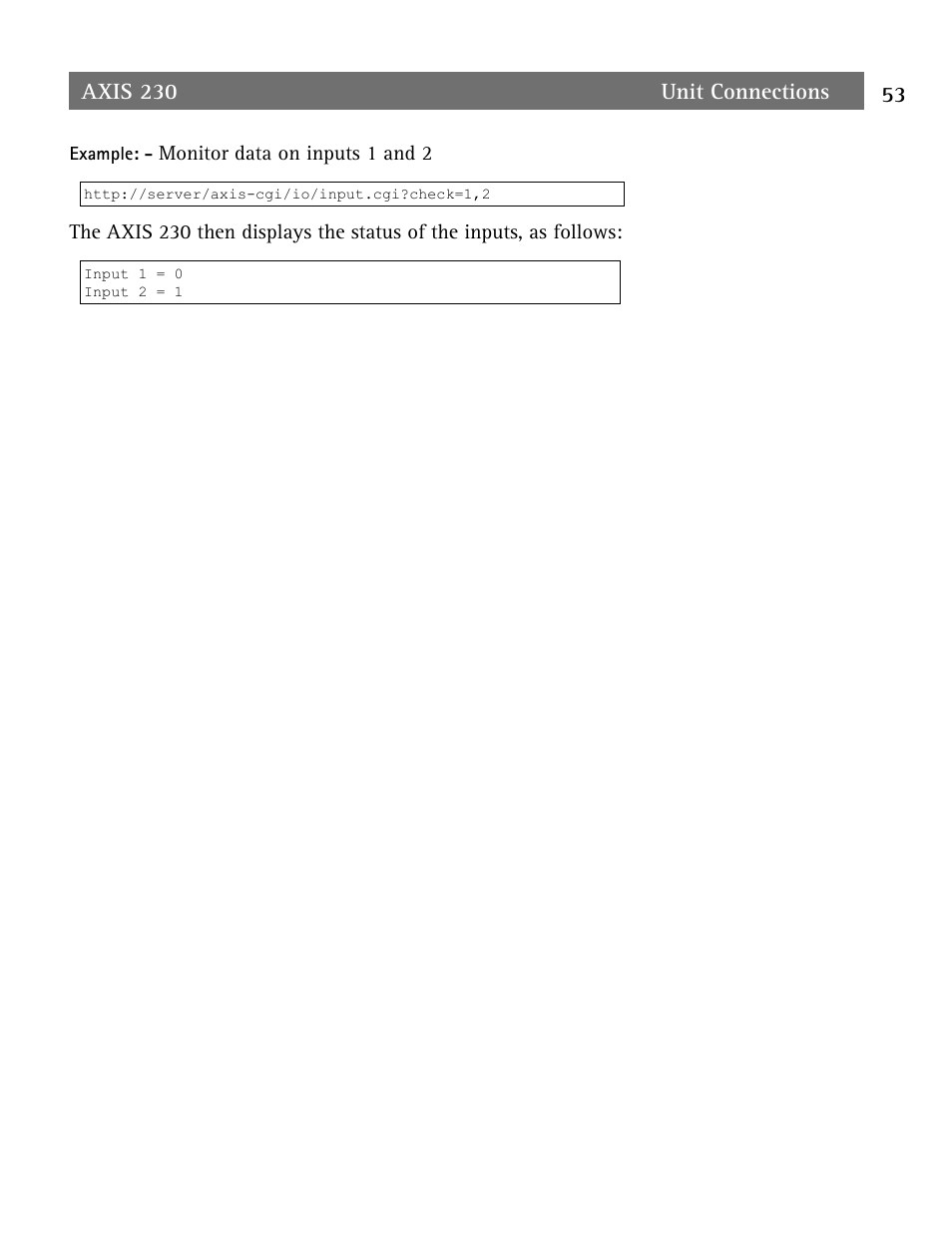 Axis Communications AXIS 230 User Manual | Page 53 / 62