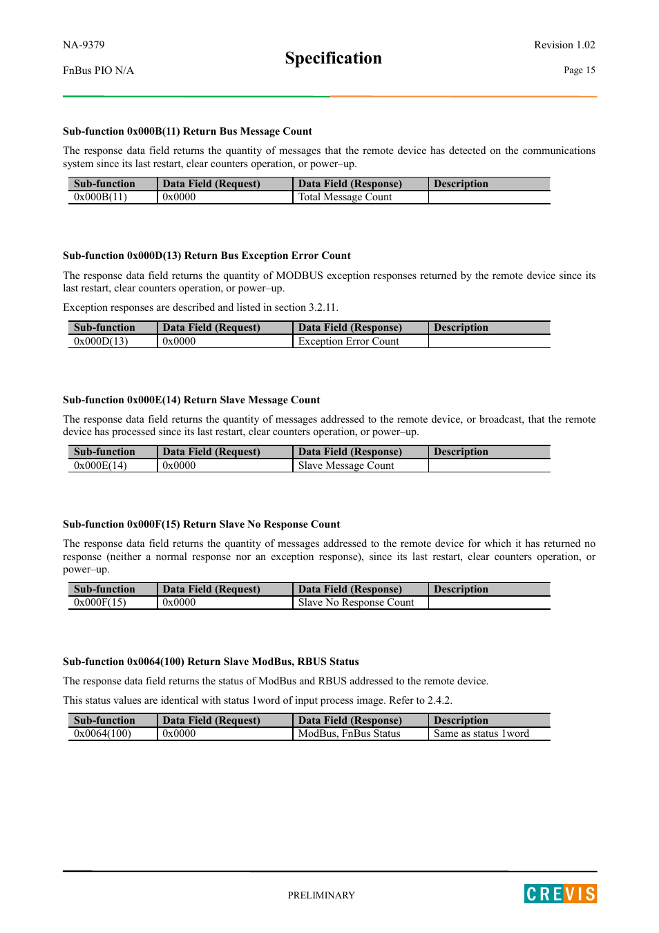 Specification | Beijer Electronics NA-9379 User Manual | Page 15 / 25