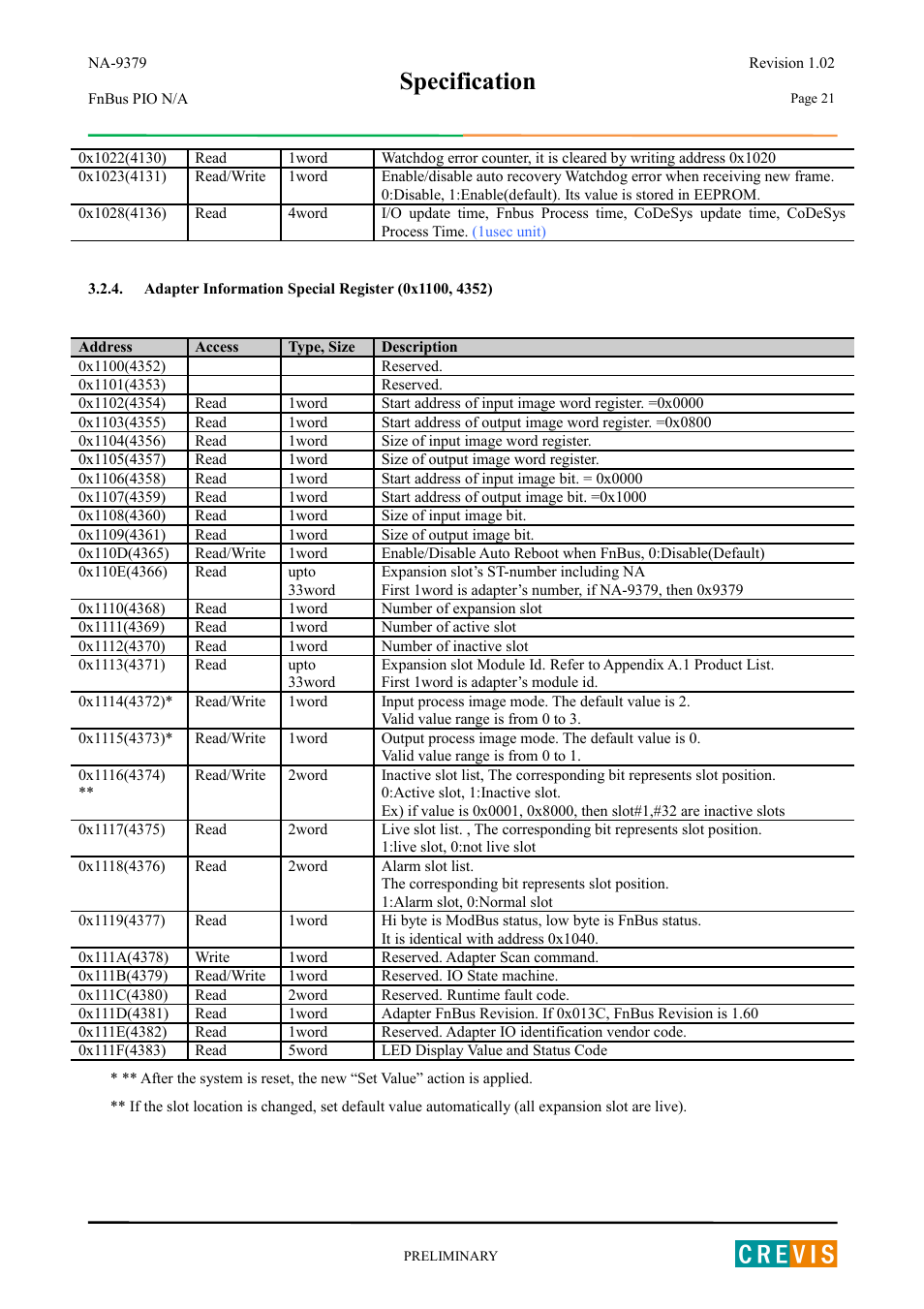 Specification | Beijer Electronics NA-9379 User Manual | Page 21 / 25