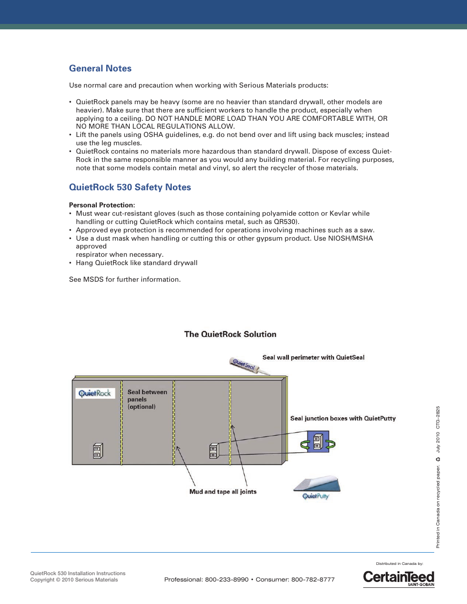 CertainTeed 2825_QR530 User Manual | Page 4 / 4