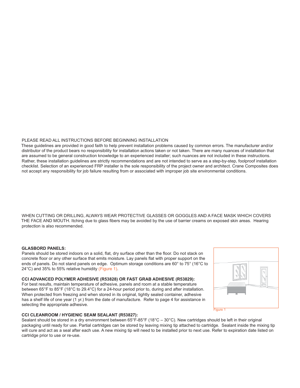 Topics, Disclaimer, General information | Crane Composites CLEANROOM WALL SYSTEM User Manual | Page 2 / 12