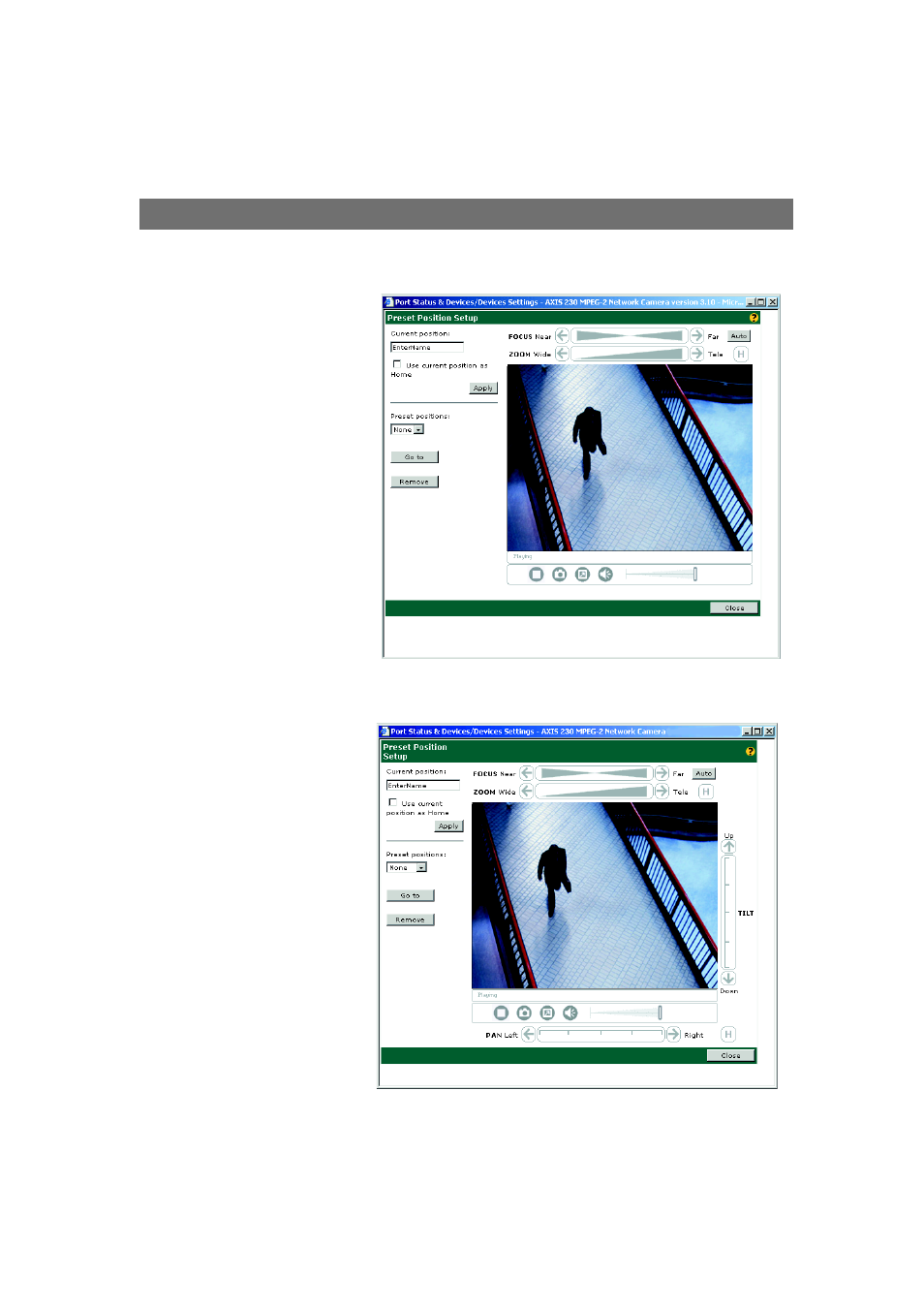 Axis Communications 230 MPEG-2 User Manual | Page 28 / 62