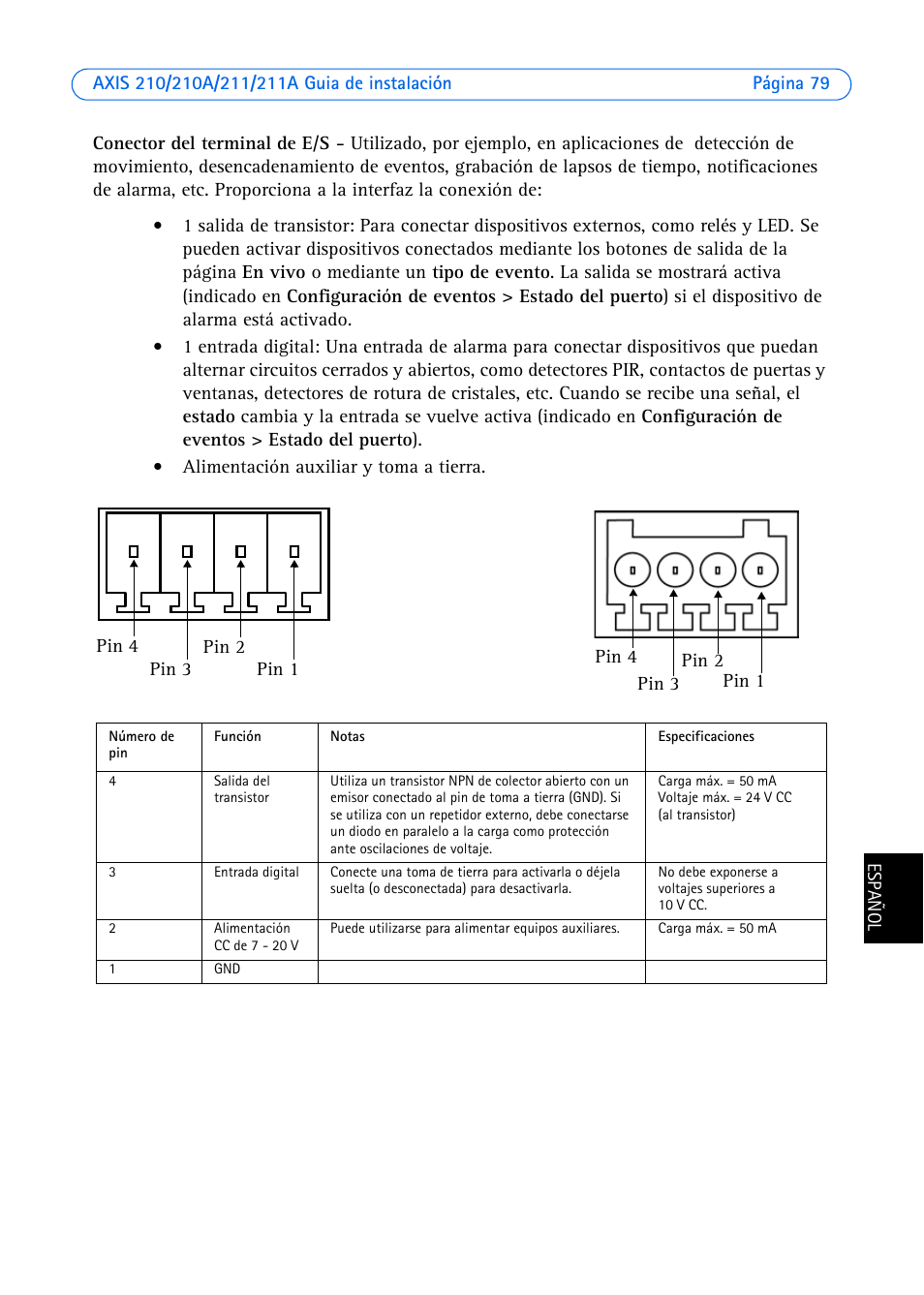 Axis Communications Axis 211 User Manual | Page 79 / 83