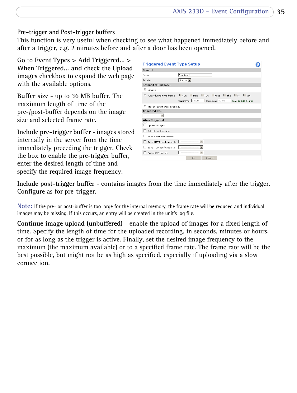 Axis Communications AXIS 233D User Manual | Page 35 / 69